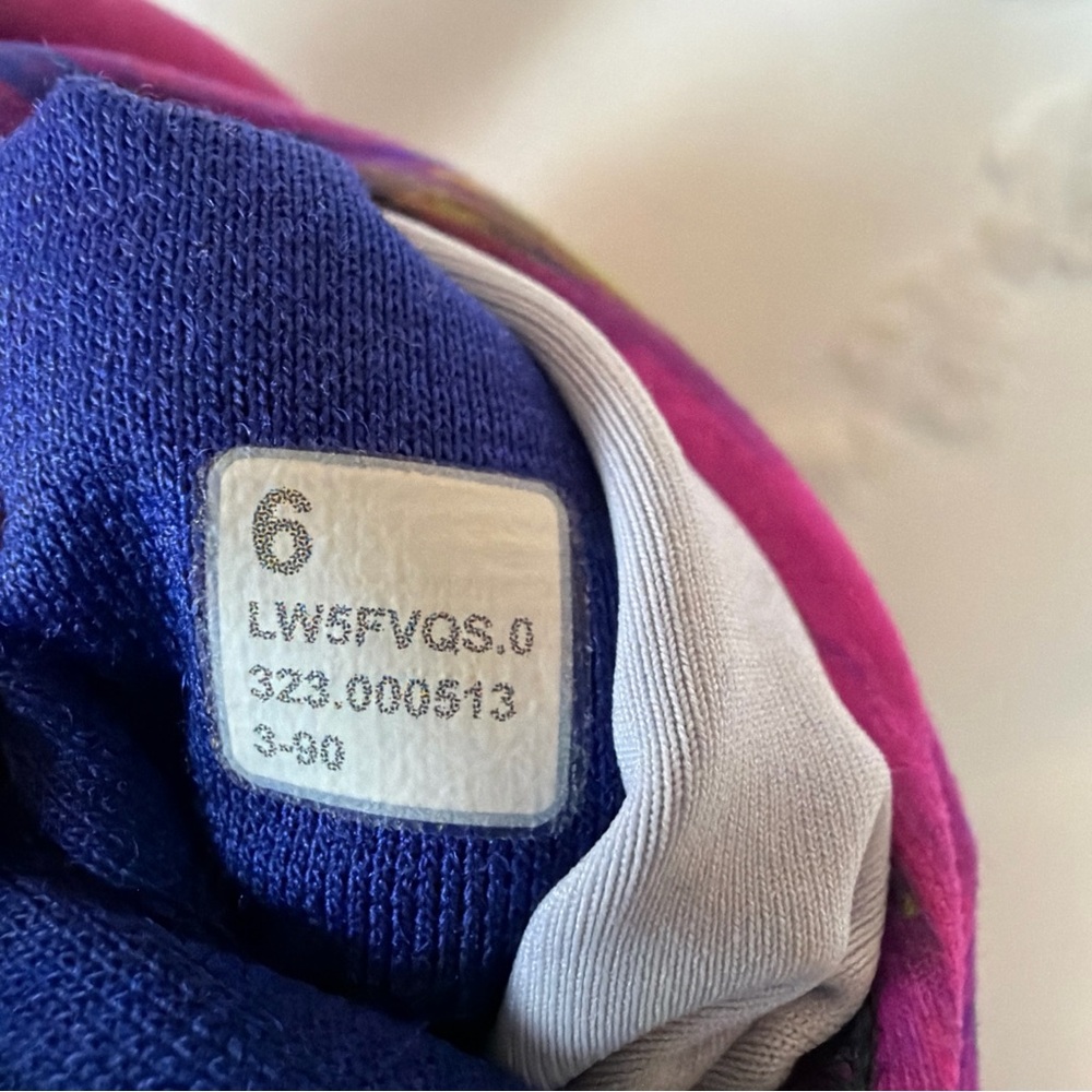 Lululemon Women’s Wunder Train High-Rise Tights Digital Current Pink Multi Sz 6 - Picture 6 of 8